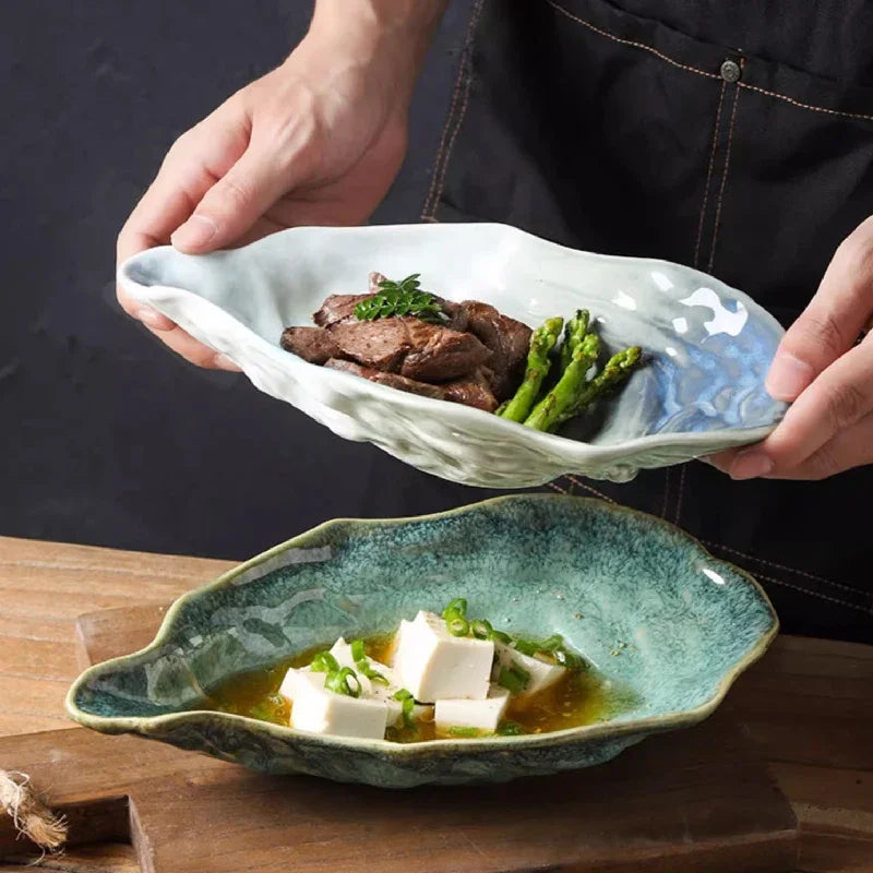 Kiln Ceramic Oyster Plate